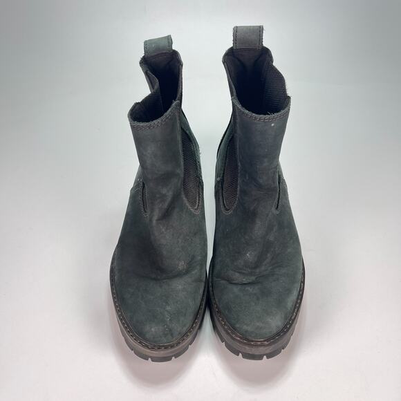 Timberland Courmayeur Valley Black Suede Chelsea Boots A1J66 Women’s Size 8 - Picture 3 of 10